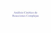 Análisis Cinético de Reacciones Complejasdepa.fquim.unam.mx/amyd/archivero/Apuntesparte2... · Clasifica las siguientes reacciones de acuerdo al tipo de mecanismo (elemental o compleja)