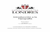 Introducción a la Tipografía - coreditec.com.cocoreditec.com.co/libros/intoduccion_tipografia.pdf · Tema 1. El tipo 6 Introducción a la Tipografía Tema 1. El tipo Subtemas 1.1