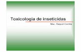 Toxicologia de inseticidas - entomologia.ufam.edu.br · TIGER 100 EC Nome quimico 4 -fenoxyphenyl pyridyloxy) propyl ether Classificação Extremamente tóxico (DLO menor que 50 mg/kg