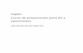 Inglés: Curso de preparación para B1 y oposiciones · Impreso en España por Belydigital.net ... 1.4.5. LOS NOMBRES CONTABLES E INCONTABLES ... LOS ALIMENTOS ...