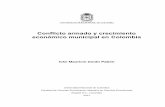 Conflicto armado y crecimiento económico municipal en ...PlantillaUnal).pdf · This research aims to determine the impact of violence associated with armed conflict on municipal