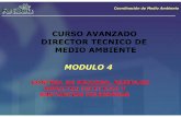 CURSO AVANZADO DIRECTOR TECNICO DE MEDIO AMBIENTE · 2013-06-10 · 2 coordinación de medio ambiente planes de control medioambiental establecidos en energis para realizar el control