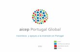 AICEP CENTROS DE EMPLEO 2015 - portugalglobal.ptportugalglobal.pt/ES/InvertirenPortugal/Documents/Incentivos a la... · Incentivos financieros a la inversión PROYECTOS ... • Exención