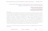Evaluación del Programa de Estudios de la … · Revista Iberoamericana para la Investigación y el Desarrollo Educativo ISSN 2007 - 7467 Publicación # 12 Enero – Junio 2014 RIDE