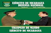 EJÉRCITO DE NICARAGUA DEFENSA NACIONAL · Coronel Inf. DEM Francisco Barbosa Miranda ... Moisés Omar Halleslevens Acevedo, quien asumió el mando del Ejército el 21 de febrero