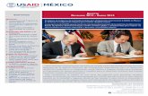 Boletín Diciembre 2014 - Enero 2015 - usaid.gov · Chihuahua (CEC yTECH) 7, el Centro de ... habilidades de liderazgo, ... 23 están en el proceso de implementación parcial.