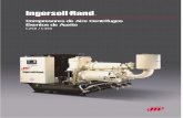 Compresores de Aire Centrífugos Exentos de Aceite · El compresor produce aire con ... El Centrífugo de 3-etapas de Ingersoll-Rand comienza con una ventaja mínima de un 15% en