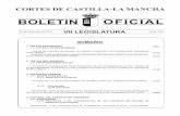 CORTES DE CASTILLA-LA MANCHA - elderecho.com · tilla-La Mancha, en el artículo 4.2 del Estatuto de Autonomía de Castilla-La Mancha, aprobado por Ley ... a la posibilidad de que