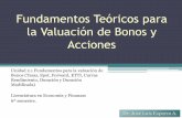 Fundamentos Teóricos para la Valuación de Bonos y …web.uqroo.mx/archivos/jlesparza/acpef139/Unidad 2.1a Tasas Bonos... · cualquier valor de renta fija es la única tasa de interés