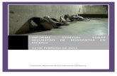 de migrantes en México Febrero 2011 - CNDH · Informe Especial sobre secuestro de migrantes en México Febrero 2011 1. Comisión Nacional de los Derechos Humanos INFORME ESPECIAL