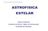 ASTROFISICA ESTELAR - IFFCgallardo/cte/estrellasgoyena2005v2.pdf · • Astronomia General, Galadi, editorial Omega • Bakulin • Curso FCiencias: (ppt, cds) • Astronomy Notes: