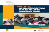 CURSO - formaciontecnicabolivia.org · CURSO - TALLER CONSORCIO PROCOSI/CEMSE ... instalaciones eléctricas para talleres productivos en corte y ... INSTALACION ELECTRICA PARA UN