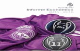 Real Madrid Informe Económico · Informe de Gestión Real Madrid Informe Económico 2015 - 2016 Correspondiente al ejercicio anual terminado el 30 de junio de 2016. A continuación