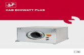 9023052700 CAB ECOWATT PLUS - … · La caja de ventilación CAB-ECOWATT PLUS está preparada para que el ... o bien realizar una red de comunicación Modbus uniendo varias cajas