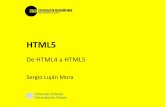 HTML5 - CORE · •¿Qué es HTML5? •El nuevo lenguaje HTML5 •Más información Contenido ¿QUÉ ES HTML5? ... var e = ("abbr,article,aside,audio,canvas,datalist,details," +