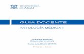PATOLOGÍA MÉDICA II - uah.es · Enfoque diagnóstico del paciente con enfermedad renal aguda. Seminario 2. Evaluación diagnóstica y aproximación terapéutica del