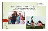 SEXTO INFORME DE ACTIVIDADES DE LA DÉCIMA …cancun.gob.mx/gobierno-municipal/files/2014/02/SEXTO_INFORME_DE... · MARTES 24 DE MARZO DEL 2015. “PARLAMENTO INFANTIL” Se llevó
