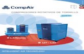 COMPRESORES ROTATIVOS DE TORNILLO - …servivane.com.mx/wp-content/uploads/2013/06/L07_22-AirStation.pdf · Los compresores CompAir suministran aire comprimido y refrigerado de alta