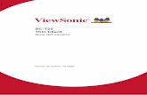 SC-T25 Thin Client - ViewSonic - Home€¦ · Gracias por elegir ViewSonic Con más de 30 años como proveedor líder mundial de soluciones visuales, ViewSonic se dedica a superar