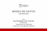 Bases de Datos Introducción - disi.unal.edu.codisi.unal.edu.co/profesores/eleonguz/cursos/bd/presentaciones/S1... · Una colección de datos relacionados, y una descripción ...