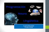 Lic Jenny Mora Vargas Psicogerontóloga · Objetivo de la PNL La comunicación y conducción eficiente consigo mismo y con los demás, analizando, codificando y modificando conductas