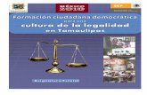 Formación ciudadana democrática para una cultura de …secundarias.tamaulipas.gob.mx/programas/TAM_Formacion... · 2011-10-28 · Asignatura Estatal Formación ciudadana democrática