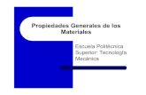 Propiedades Generales de los Materiales - Mechanical …lim.ii.udc.es/docencia/iin-gti-tecfab/docs/Materiales.pdf · 2008-03-03 · zTiene un límite superior de temperatura de servicio