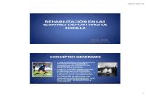 REHABILITACIÓN EN LAS LESIONES DEPORTIVAS …svmefr.com/.../02/V...rehabilitacion-lesiones-deportivas-rodilla.pdf · • La Rehabilitación deportiva es un procesoglobal y contínuo