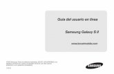 Guía del usuario en línea Samsung Galaxy S II - Boost … · Samsung Galaxy S II. ... Perfil Silencioso 1: Desactivado 2: Vibrar 3: Silencio 4: Tono de llamada de voz ... Mostrar