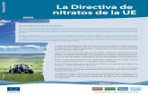 Antecedentes de la Directiva - ec.europa.euec.europa.eu/environment/pubs/pdf/factsheets/nitrates/es.pdf · El informe de la Comisión sobre el período 2004-2007 indica que el 15