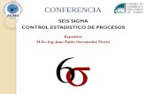 SEIS SIGMA Control Estadistico de Procesosccichonduras.org/website/descargas/presentaciones/2014/SIX_SIGMA... · SPC, Statistical Process Control o Control Estadístico de Procesos