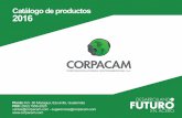 Catálogo de productos 2016 CORPACAM.pdf · Tabla Dimensiones y Propiedades Norma: ASTM A6 Acero: A36/A992 Solera ó Platina A B Producto B Pulgadas 3 3 3 20 20 20 6.10 6.10 6.10