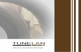 Obras Subterráneas - tunelan.es¡logo-Tunelan.pdf · TUNELES CARRETEROS DE TRES CARRILES Túnel de Azkarate 420 ml ... mts. La excavación se realizo mediante perforación de pequeño