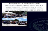 COMITÉ INTERNO DE PROTECCIÓN CIVIL PROGRAMA INTERNO … · 2017-11-07 · “Organismo Público Descentralizado del Gobierno del Estado de Puebla” COMITÉ INTERNO DE PROTECCIÓN