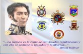 La Justicia es la reina de las virtudes republicanas y · La presente Ley tiene por objeto regular la conducta del personal militar en situación de actividad y de la Milicia Bolivariana
