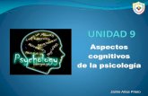 Aspectos cognitivos de la psicología · Psicología cognitiva Jaime Arias Prieto - Los pensamientos pueden provocar emociones, tanto positivas como negativas - Ciertos pensamientos,