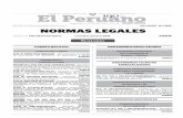 Cuadernillo de Normas Legales - mef.gob.pe · valores totales de tasaciones de inmuebles afectados por la obra Red Vial N° 6: ... comercial en localidad del departamento de Cajamarca