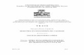 T E S I S - bib.uia.mx · UNIVERSIDAD IBEROAMERICANA Estudios con Reconocimiento de Validez Oficial por Decreto Presidencial del 3 de Abril de 1981 “PRONÓSTICO DE LA CALIDAD DEL