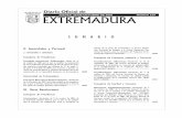 S U M A R I O - Diario Oficial de Extremaduradoe.gobex.es/pdfs/doe/2001/1240o/1240o.pdf · Adjudicación.–Resolución de 1 de octubre de 2001, de la Secretaría General Técnica,