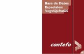 Base de Datos Espaciales: PostgreSQL/PostGIS · los fundamentos básicos en el manejo de Bases de datos geoespaciales ... Ejecutar consultas SQL en la línea de comandos. Base de