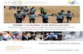 Viaje: La India y la Educación - Terràkia. Viatges ...terrakiaviatges.com/img/india/India-Educacion-Terrakia-2016.pdf · Tras los pasos de Montessori, Krishnamurti, Vicente Ferrer,
