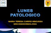 MARIA TERESA CARPIO HINOJOSA MR3 … Tiroidea.pdf · Disfonía, Disfagia o Dísnea persistente SOSPECHA CLINICA DE MALIGNIDAD Gharib et al. AACE/AME/ETA Thyroid Nodule guidelines,