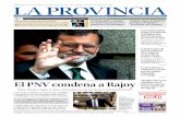 Este periódico utiliza papel … · Bill Dobbins, elegancia al piano P Regresa Milanés El PNV condena a Rajoy EUROPA PRESS Ausente por la tarde. Mariano Rajoy no acudió a su escaño