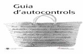 GUIA AUTOCONTROL REUS 2012 definitiva · INDEX Presentació 1 Com fer servir aquesta guia? 1 Prerequisits 2 Pla d’autocontrol. Informació bàsica 3 1. Programa de control d’aigua