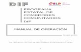 DIF MANUAL DE OPERACIÓNdif.slp.gob.mx/descargas/normatividad/manual-operativo-comedores... · 1 sistema estatal para el desarrollo integral de la familia programa estatal de comedores