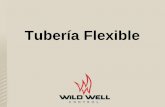 Tubería Flexible - wildwell.com · Tubo conductor 3-1/16” 15M WP (presión de trabajo) psi . Cabina del Operador . Fuente de ... (20) veces el diámetro de tubería flexible especificado.
