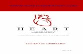 SISTEMA DE CONDUCCIÓN HEART ... - …heartlaboratory.com/.../8-_sistema_de_conduccion_del_corazon.pdf · Este nodo, cumple la función de mando, es decir, es el “marcapaso” del