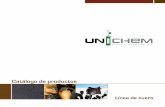 Catálogo de productos - Unichem cuero.pdf · Los mejores resultados se consiguen apli- ... el rendimiento en los procesos siguientes. ... , de colores especialmente