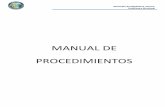 MANUAL DE PROCEDIMIENTOS - … DE... · prestación de un servicio de calidad. Sindicatura Municipal Manual de Procedimientos 2014 5 ... Verificación de Medidas y colindancias: es
