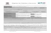 Registro de Trámites y Servicios - Transparenciatransparencia.doloreshidalgo.gob.mx/wp-content/uploads/2015/06/... · Registro de Trámites y Servicios DEPENDENCIA: Presidencia Municipal